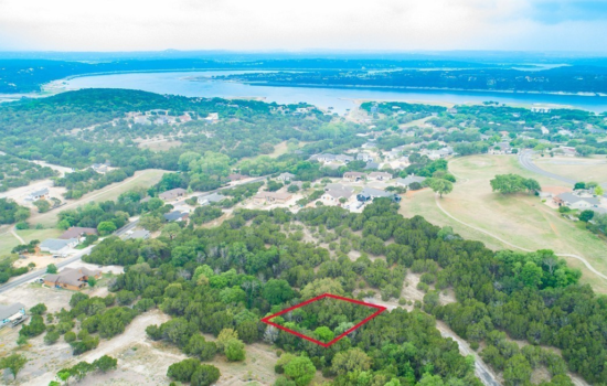 0.24 acre Lot near Lake Travis and Austin TX– HOA RV campground, HOA marina with 141 slips & other amenities, Very Low HOA fee! Buy this lot for $67,500 Cash or Finance for $16,875 down and $669.01 monthly payments!