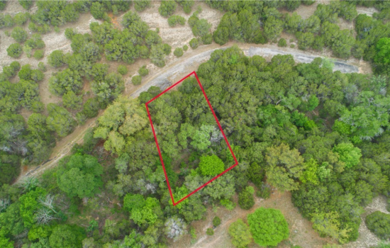 0.24 acres near Lake Travis and Austin TX