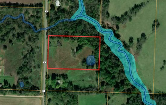 5.58-Acre Recreational Property with Cabin in Holden, MO