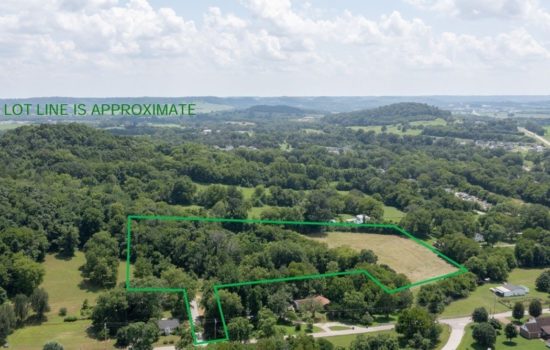 Rare 7.63 Acres in Cornersville TN – Creek Frontage & City Utilities