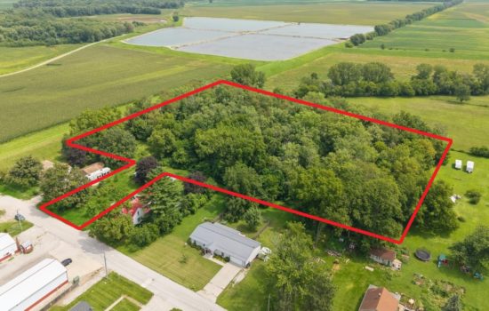 Unique 4.19-Acre Property with Residential + Industrial Zoning in Carlisle, IA