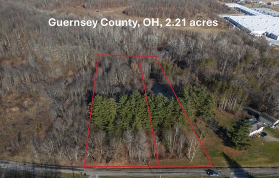 2.21 Acre Lot in Cambridge, OH  – Build, Invest, or Recreate