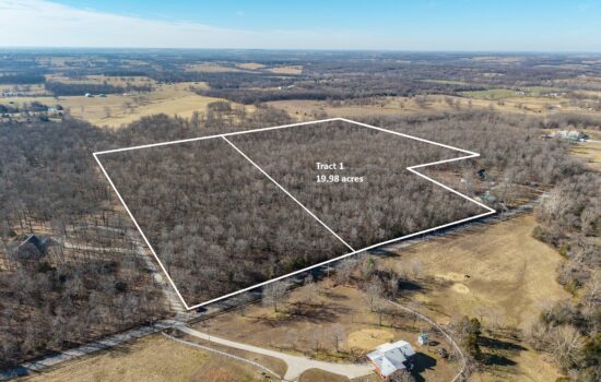 Beautiful 19.98-Acre Timbered Retreat – Buffalo, MO – Tract 1