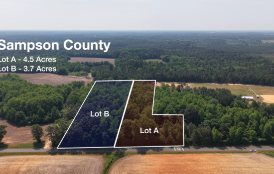 Affordable Mobile Home lot in Roseboro, NC